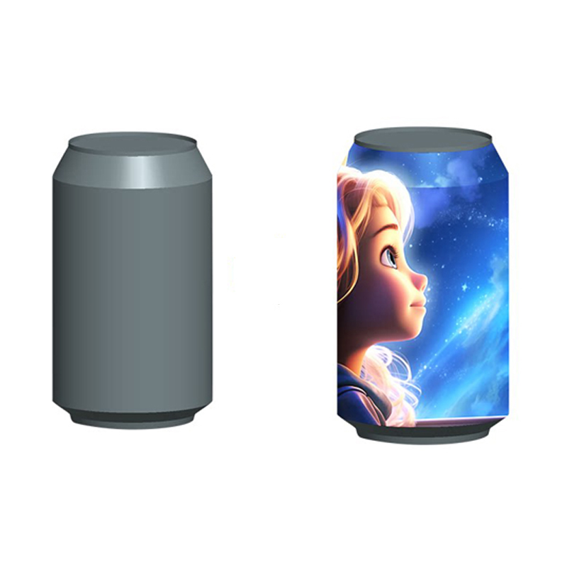 Can-shaped display 3