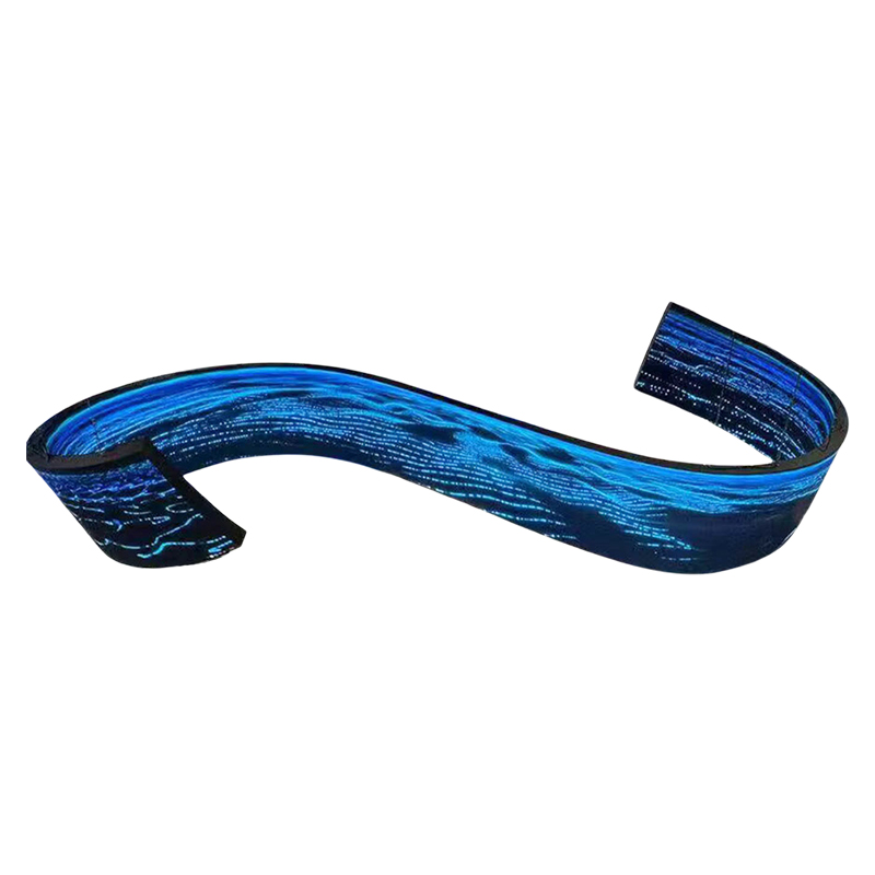 Custom-shaped display screen